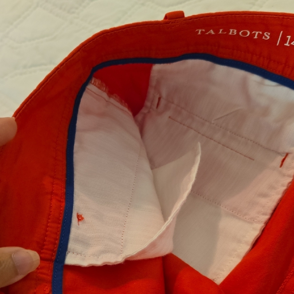 Talbot's Perfect Petite Shorts In 🍅 - Picture 11 of 13